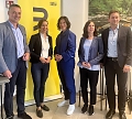 Im Sommer 2025 wurde eine Task-Force gegr&uuml;ndet. Von links: NUV-Chef Neu, MdL Gerbothe, Ministerin Boos-John, Silke Hesse und MdB Gregosz (NUV)