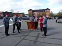 Fahnenband verliehen (Foto: Karl-Heinz Herrmann)