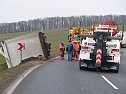 Lkw Unfall auf der B 4 (Foto: nnz)