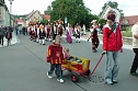 Jubil&auml;umsumzug durch Frankenhausen (Foto: Karl-Heinz Herrmann)