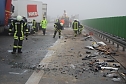 Chaos auf der Autobahn (Foto: nnz) Chaos auf der Autobahn (Foto: nnz)
