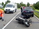 T&ouml;dlicher Unfall B 247 - August 2012 (Foto: nnz)