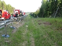 Unfall auf der A 71 (Foto: API)