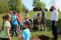 Zum Fest einen Baum gepflanzt (Foto: Karl-Heinz Herrmann) Zum Fest einen Baum gepflanzt (Foto: Karl-Heinz Herrmann)
