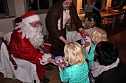 Weihnachtsmann kam mit Rentier (Foto: Karl-Heinz Herrmann)