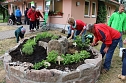 Spiralbeet zum Aktionstag bepflanzt (Foto: Karl-Heinz Herrmann) Spiralbeet zum Aktionstag bepflanzt (Foto: Karl-Heinz Herrmann)