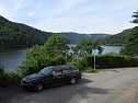 Blick aus dem Hotel auf den Stausee (Foto: nnz) Blick aus dem Hotel auf den Stausee (Foto: nnz)