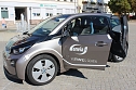 Bad Frankenhausen testet BMW i3 Elektro (Foto: Karl-Heinz Herrmann)