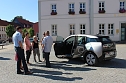 Bad Frankenhausen testet BMW i3 Elektro (Foto: Karl-Heinz Herrmann)