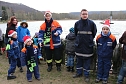 Weihnachtstauchen am Bebraer Teich (Foto: Karl-Heinz Herrmann) Weihnachtstauchen am Bebraer Teich (Foto: Karl-Heinz Herrmann)