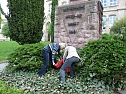 Kranzniederlegung (Foto: Karl-Heinz Herrmann)