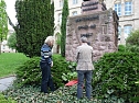Kranzniederlegung (Foto: Karl-Heinz Herrmann)