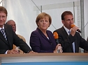 Besuch von Angela Merkel in Nordhausen (Foto: nnz, T. Soszynski, K. Knittel)