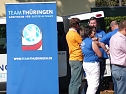 Besuch von Angela Merkel in Nordhausen (Foto: nnz, T. Soszynski, K. Knittel)