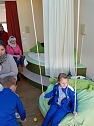 Spenden&uuml;bergabe im Kinderhospiz (Foto: Steffen Kobrow)
