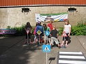 Verkehrssicherheitstag in der Kindertageseinrichtung Riethspatzen Heygendorf (Foto: Bernd M&uuml;ller)