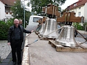 Ankunft der Glocken (Foto: Karl-Heinz Herrmann)