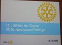 25 Jahre Rotary Club Sondershausen (Foto: Karl-Heinz Herrmann)