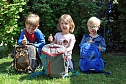 Neue Rucks&auml;cke gehen mit Kindern auf Reisen (Foto: Kita Arche Noah Gro&szlig;furra)