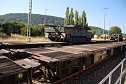 Panzer in Richtung Litauen verladen (Foto: Karl-Heinz Herrmann)