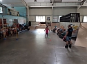 Abschlusspr&uuml;fung des Inlineskatekurses (Foto: Team Skate Arena)