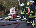 Dachstuhlbrand in Sondershausen Bebra (Foto: Silvio Dietzel)