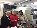 Unternehmensbesuch in G&ouml;llingen (Foto: Landratsamt Kyffh&auml;userkreis)