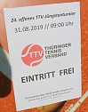 24. offenes TTV-Jüngstenturnier gestartet (Foto: Karl-Heinz Herrmann) 24. offenes TTV-Jüngstenturnier gestartet (Foto: Karl-Heinz Herrmann)