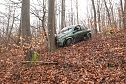 auto im Wald (Foto: S.Dietzel)