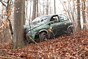 auto im Wald (Foto: S.Dietzel)