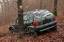 auto im Wald (Foto: S.Dietzel)