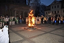 Nubbel den Flammen &uuml;bergeben (Foto: Karl-Heinz Herrmann)
