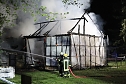 Scheune ausgebrannt (Foto: S. Dietzel)