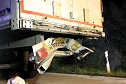Schwerer Unfall auf der A 38 (Foto: S. Dietzel)
