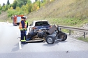 Unfall bei Sondershausen (Foto: S. Dietzel)
