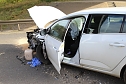 Unfall bei Sondershausen (Foto: S. Dietzel)