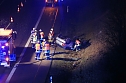 Unfall auf der A38 bei Werther (Foto: S.Dietzel)