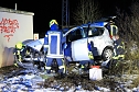 Unfall bei Oberspier (Foto: S.Dietzel) Unfall bei Oberspier (Foto: S.Dietzel)