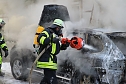 Zwei Fahrzeuge ausgebrannt (Foto: S. Dietzel) Zwei Fahrzeuge ausgebrannt (Foto: S. Dietzel)