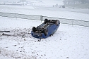 Verkehrsunfall auf den Hainer Bergen (Foto: S.Dietzel) Verkehrsunfall auf den Hainer Bergen (Foto: S.Dietzel)