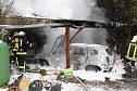 Autobrand in Niederspier (Foto: Silvio Dietzel) Autobrand in Niederspier (Foto: Silvio Dietzel)