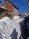 Schneeber&auml;umung in Schernberg (Foto: Ortsteilb&uuml;rgermeisterin Heidrun Schimke)
