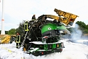 Hoher Sachschaden nach Brand an Großhäcksler (Foto: Silvio Dietzel) Hoher Sachschaden nach Brand an Großhäcksler (Foto: Silvio Dietzel)