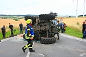 Traktor verungl&uuml;ckt (Foto: S. Dietzel)