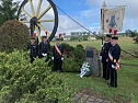 Kranzniederlegung für verunglückte Bergmänner (Foto: Bergmannsverein Glückauf Sondershausen) Kranzniederlegung für verunglückte Bergmänner (Foto: Bergmannsverein Glückauf Sondershausen)
