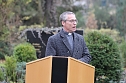 Milit&auml;rpfarrer Michael Blaszcyk - Gedenken zum Volkstrauertag im Ehrenhain auf dem Hauptfriedhof in Sondershausen (Foto: Eva Maria Wiegand)