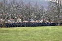Gel&ouml;bnis neuer Soldatinnen und Soldaten der Bundeswehr im Lustgarten im Schloss Sondershausen  (Foto: Eva Maria Wiegand)