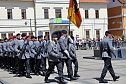 Feierliche Vereidigung von 71 Bundeswehrsoldaten und Soldatinnen auf dem Sondersh&auml;user Marktplatz (Foto: Eva Maria Wiegand)