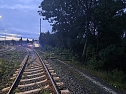 Bahn kollidiert mit Ästen (Foto: S. Dietzel) Bahn kollidiert mit Ästen (Foto: S. Dietzel)