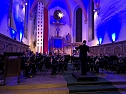 Eine besondere Kulisse f&uuml;r besondere Menschen: Vor 300 G&auml;sten fand in der Trinitatiskirche in Sondershausen das Benefizkonzert des Luftwaffenmusikkorps und die Ehrenamtsw&uuml;rdigung statt. (Foto: Janine Skara)